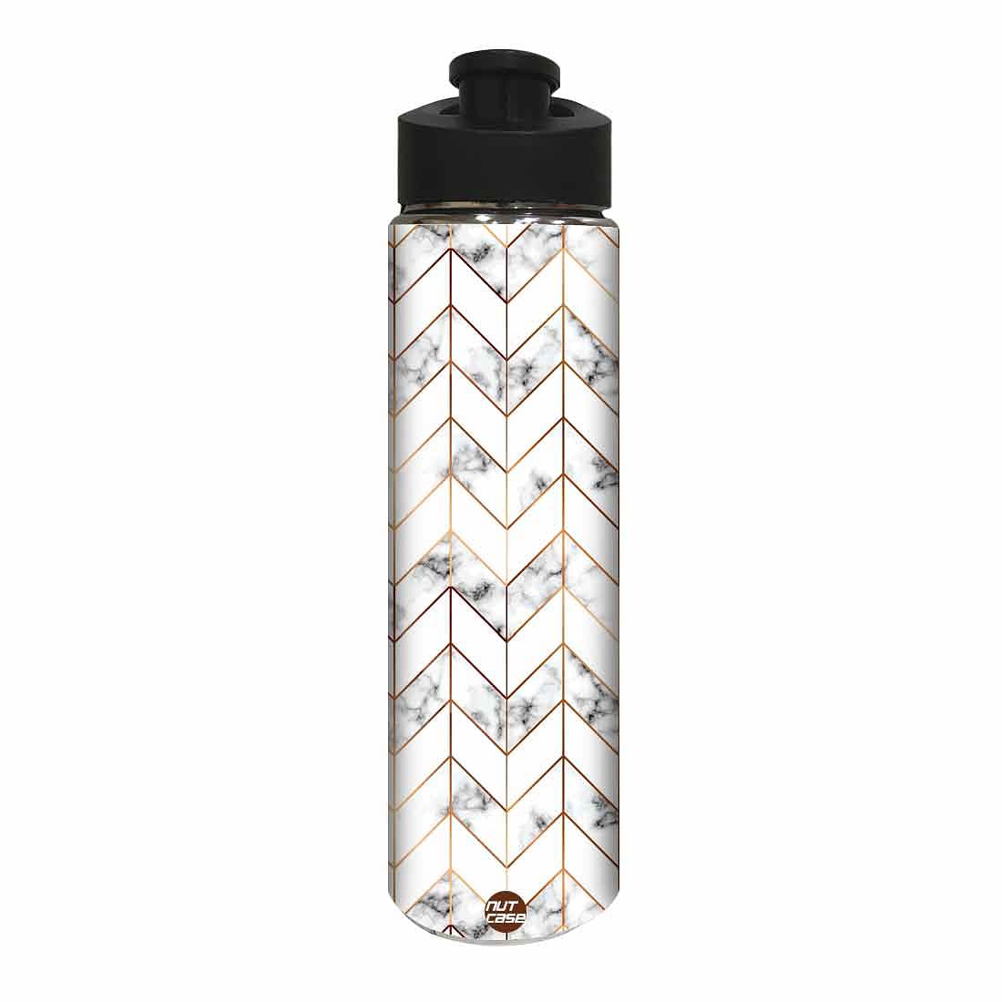 Designer Stainless Steel Water Bottle -  Marble Designer Nutcase