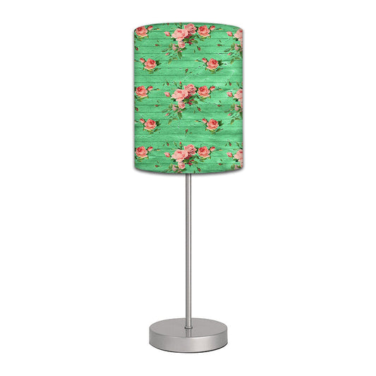 Stainless Steel Table Lamp For Living Room Bedroom -   Vintage Flowers Nutcase