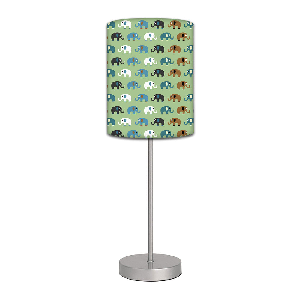 Stainless Steel Table Lamp For Living Room Bedroom -   Elephant (Green) Nutcase