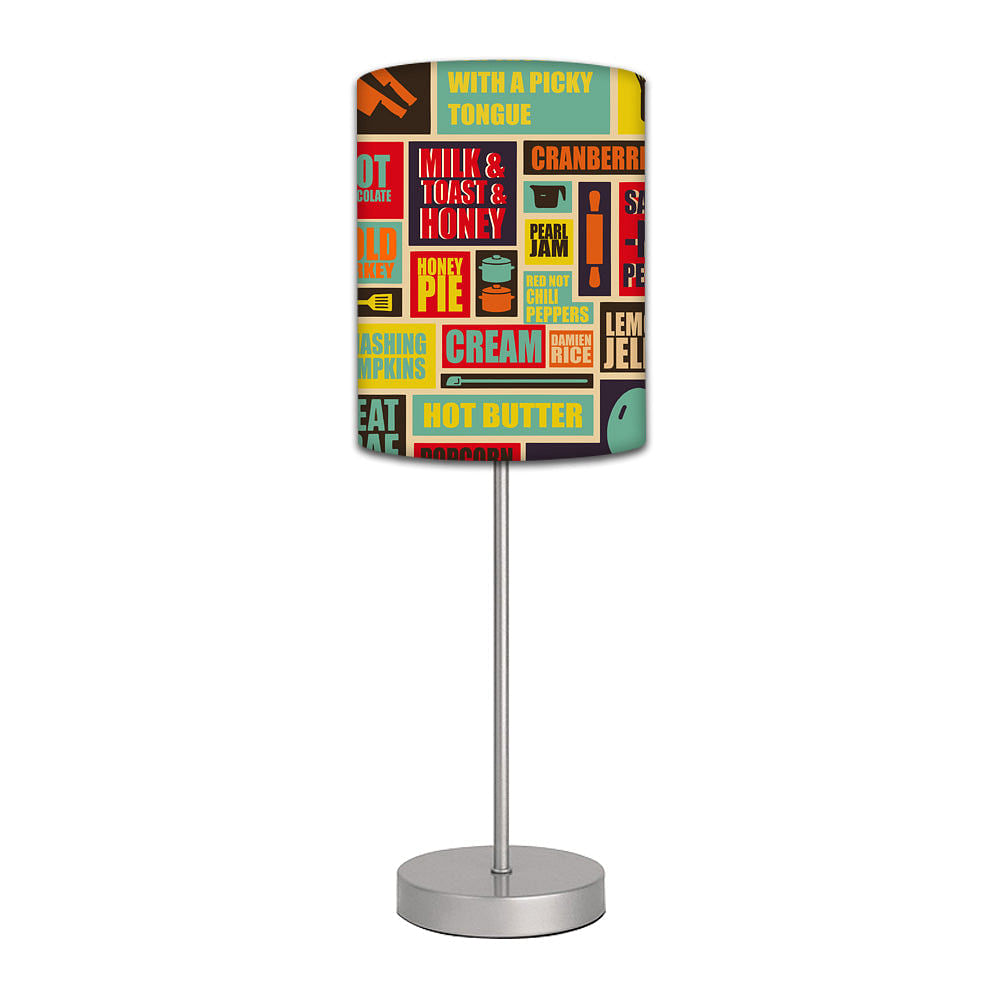 Stainless Steel Table Lamp For Living Room Bedroom -   American Breakfast Nutcase