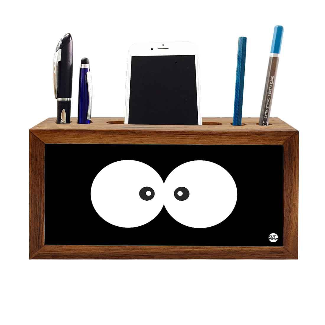 Pen Mobile Stand Holder Desk Organizer - Squint Nutcase