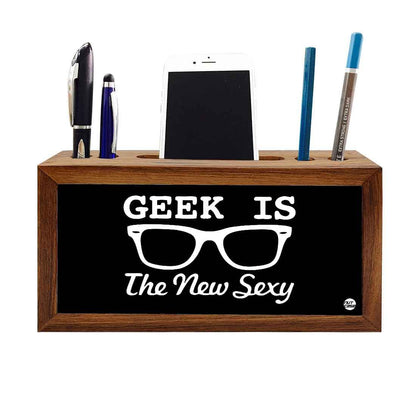 Pen Mobile Stand Holder Desk Organizer - Inner Geek Nutcase