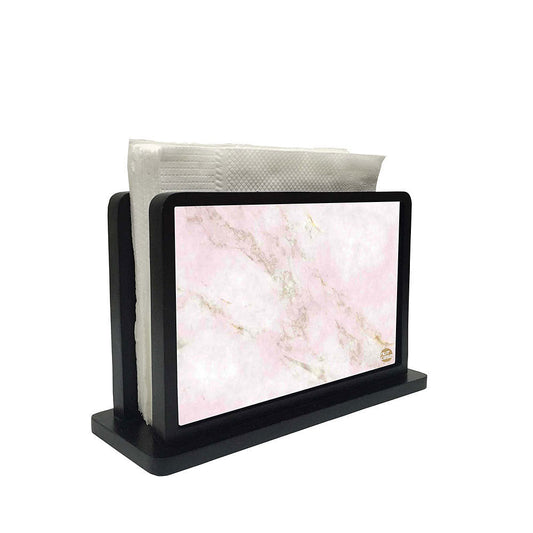 Tissue Holder Paper Napkin Stand - Marble Pink Nutcase