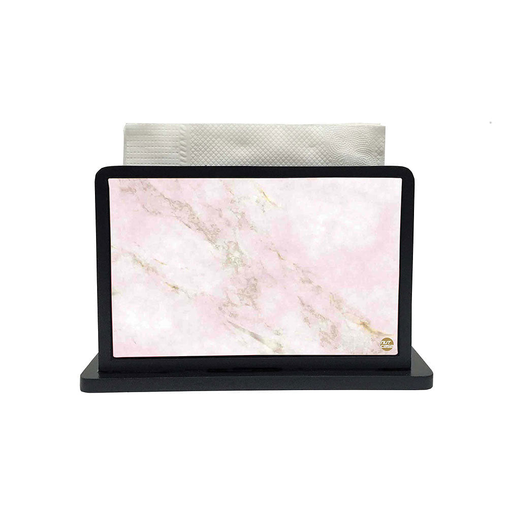 Tissue Holder Paper Napkin Stand - Marble Pink Nutcase