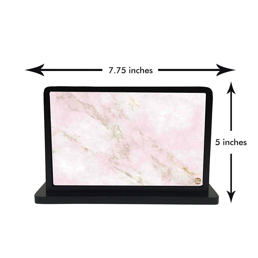 Tissue Holder Paper Napkin Stand - Marble Pink Nutcase