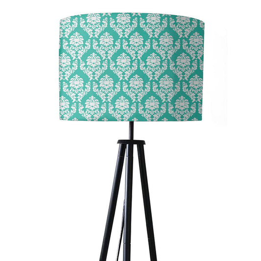 Tripod Floor Lamp Standing Light for Living Rooms - Damask Nutcase