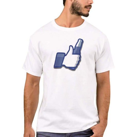 Nutcase Designer Round Neck Men's T-Shirt Wrinkle-Free Poly Cotton Tees - Like Nutcase