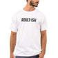 Nutcase Designer Round Neck Men's T-Shirt Wrinkle-Free Poly Cotton Tees - Adult ISH Nutcase