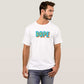 Nutcase Designer Round Neck Men's T-Shirt Wrinkle-Free Poly Cotton Tees - DOPE Nutcase