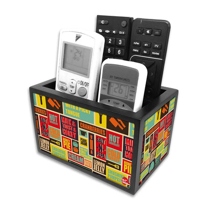 Attractive Remote Control Stand For TV / AC Remotes -  City Food Nutcase