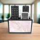 Beautiful Remote Control Holder For TV / AC Remotes -  Marble Pink Nutcase