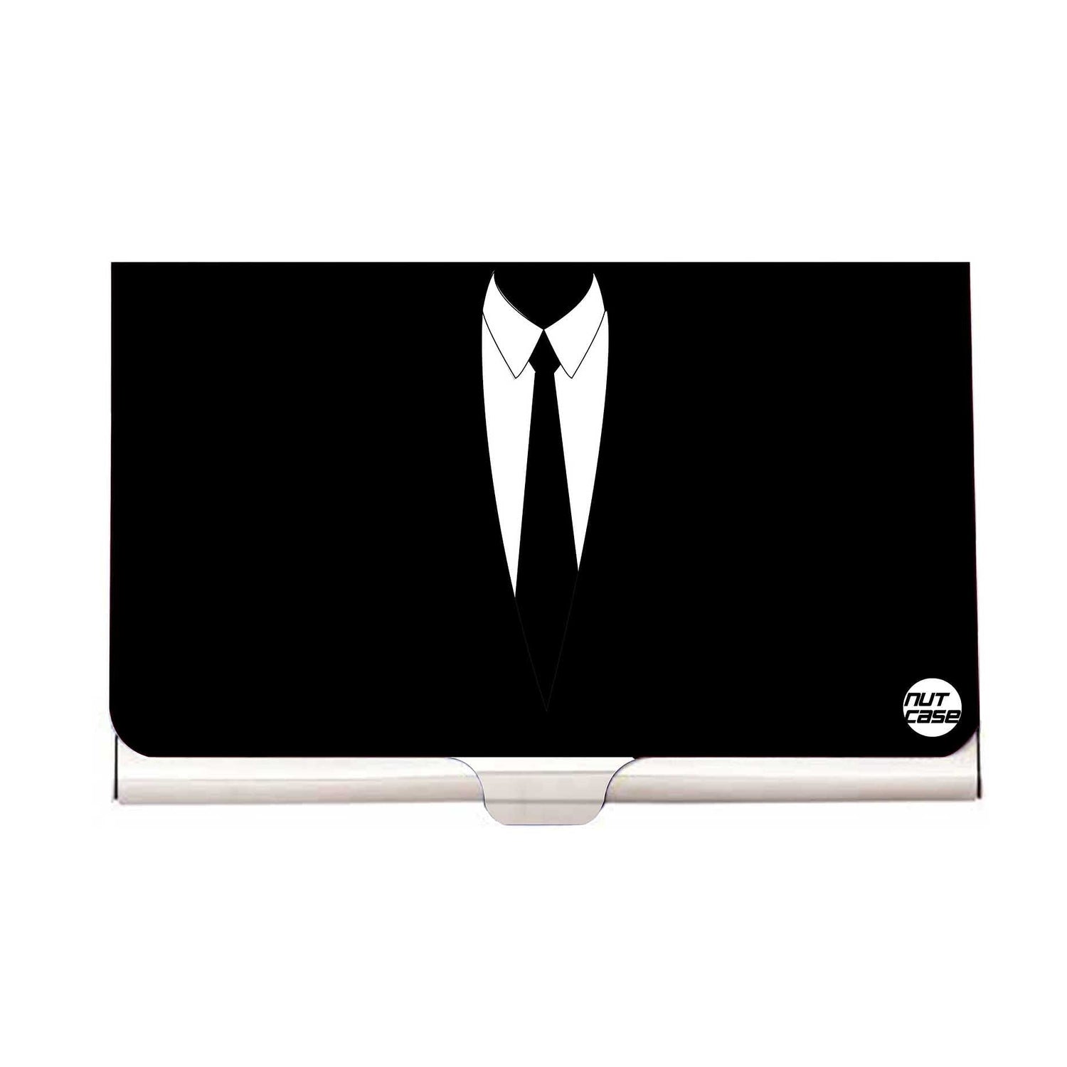 Designer Visiting Card Holder Nutcase - Suit Up Nutcase