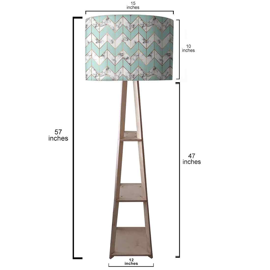 Wooden Floor Lamp for Reading Bedroom Night Light Nutcase