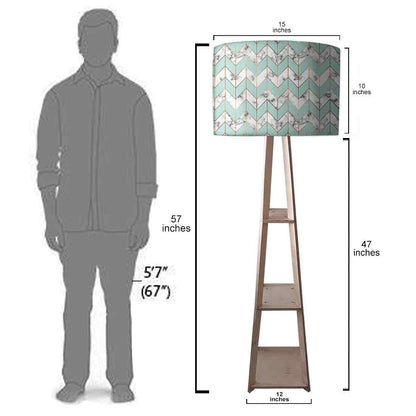 Wooden Floor Lamp for Reading Bedroom Night Light Nutcase