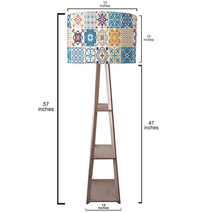 Wooden Floor Lamp Modern for Living Room Nutcase