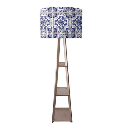 Modern Tripod Floor Lamp for Living Room - Morocco Mosaic Nutcase