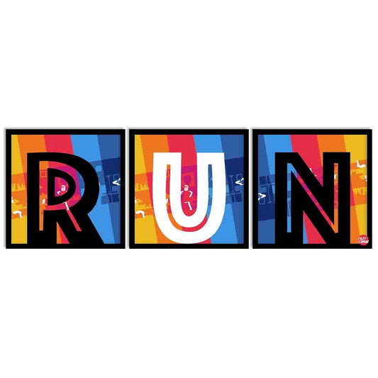 Wall Art Decor Panel For Home - Run Nutcase