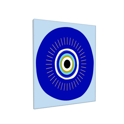 Designer Pack of 3 Hanging Panels for Office Wall Art Living Room Decoration - Evil Eye Protector Nutcase