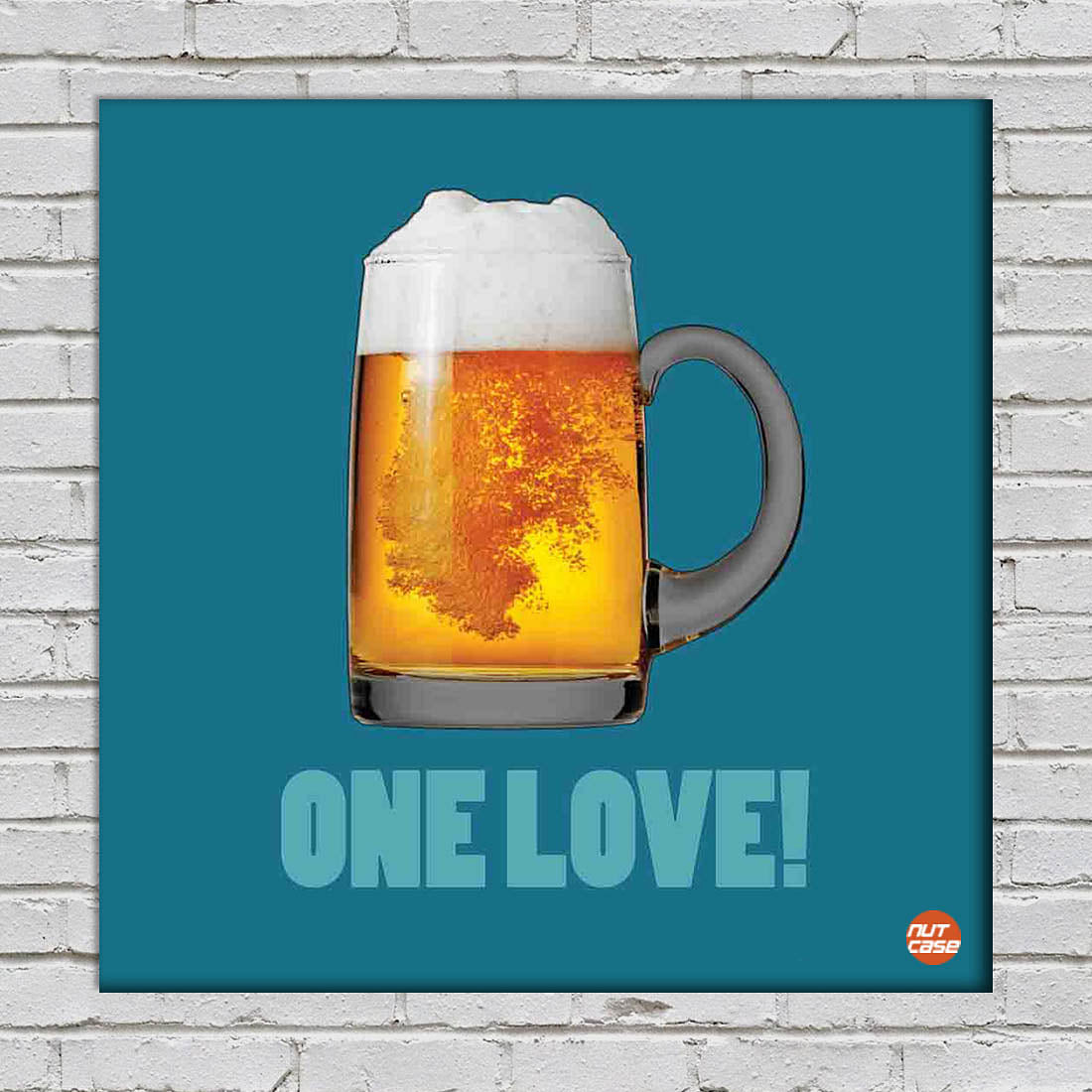 Wall Art Decor Panel For Home - One Love Nutcase