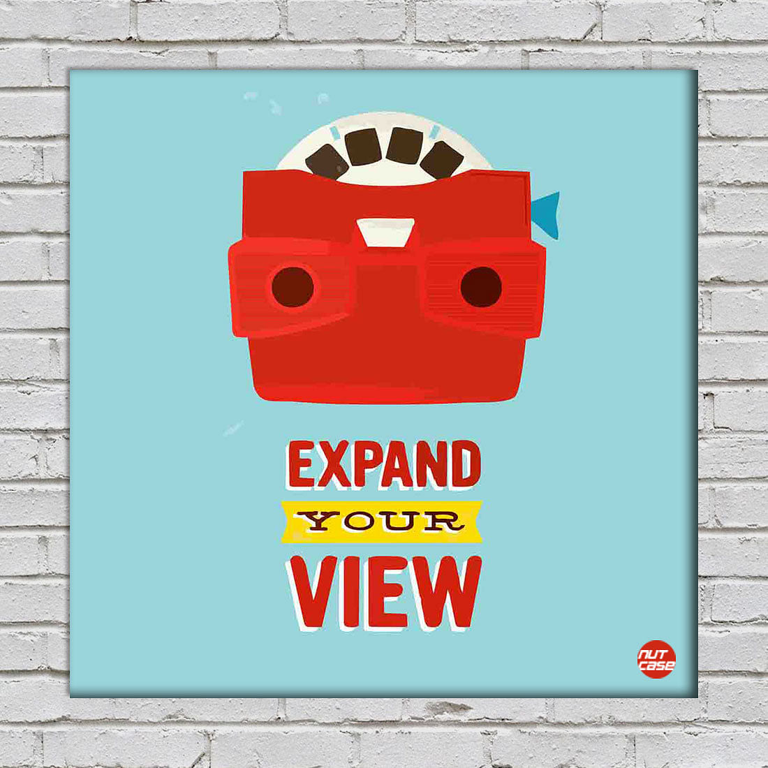 Wall Art Decor Panel For Home - Expand Your View Nutcase