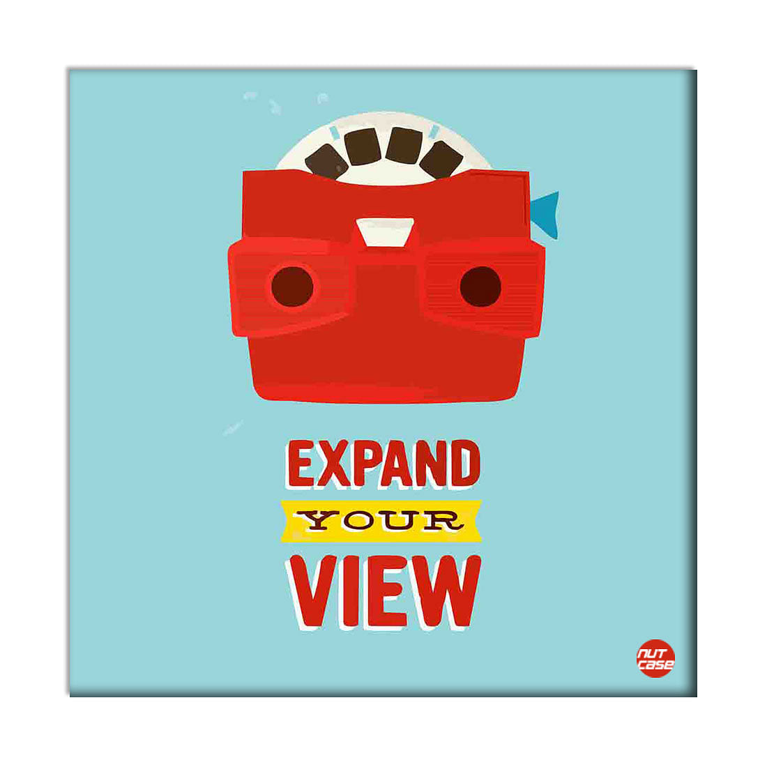 Wall Art Decor Panel For Home - Expand Your View Nutcase
