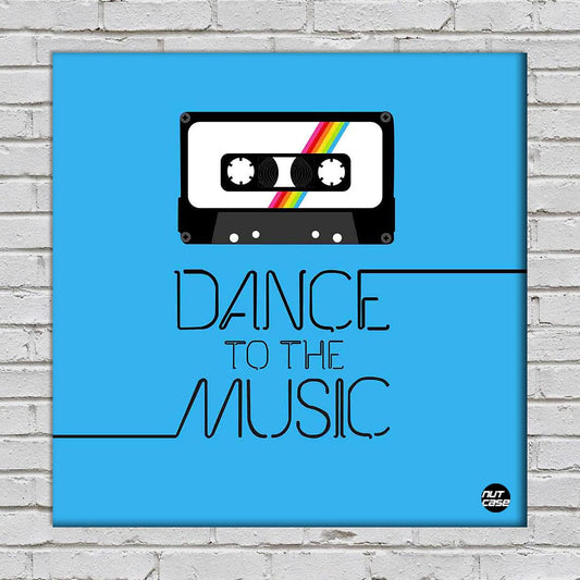 Wall Art Decor Panel For Home - Dnace To Music Nutcase