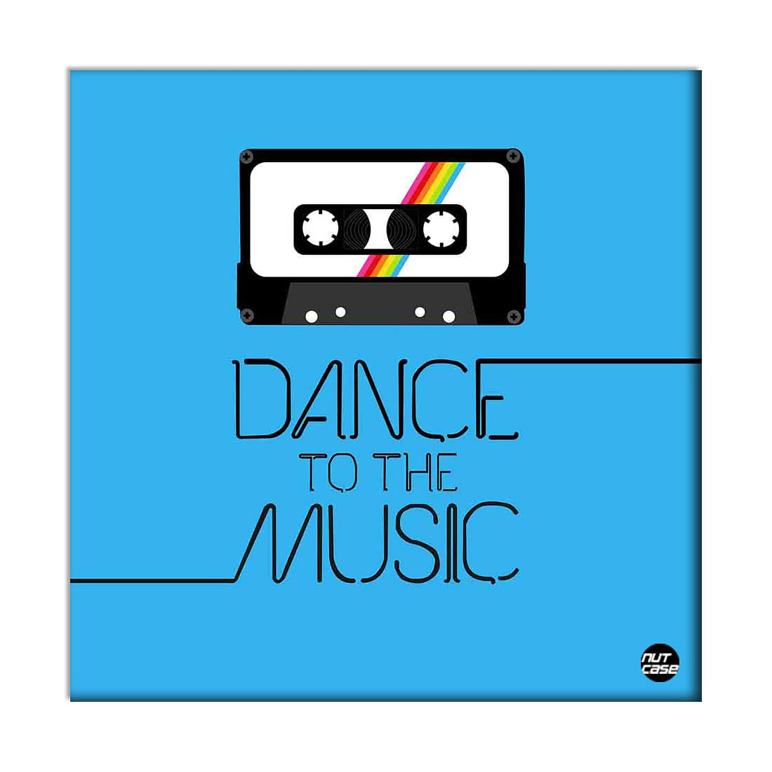 Wall Art Decor Panel For Home - Dnace To Music Nutcase