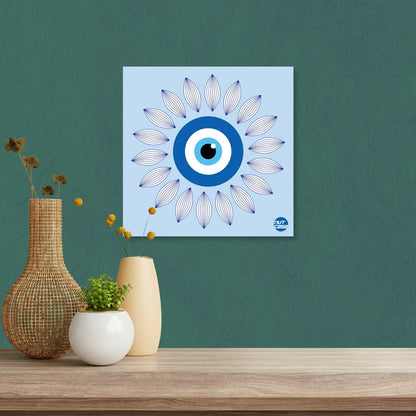 Wall Art Home Decor for Living Room Bedroom Decoration - Evil Eye Protector Nutcase