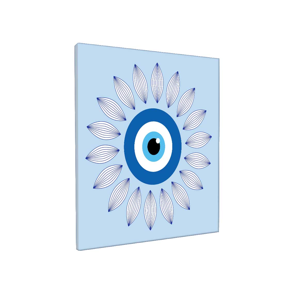 Wall Art Home Decor for Living Room Bedroom Decoration - Evil Eye Protector Nutcase