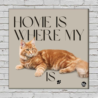 Pet Name Plate for Wall Décor Cat