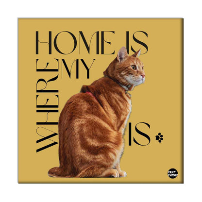 Designer Cat Wall Print for Home Décor