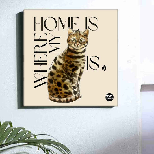 Cat Wall Painting for Wall Décor
