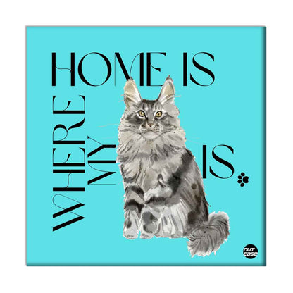 Cat Name Plate for House