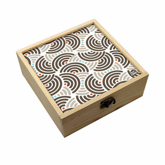 Jewellery Box Makepup Organizer -  Designer Pattern Nutcase