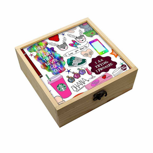 Jewellery Box Makepup Organizer -  I Promise Nutcase