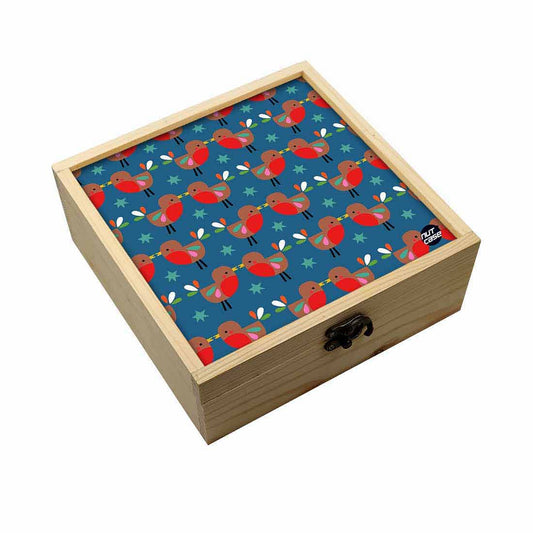 Jewellery Box Makepup Organizer -  Birds Nutcase