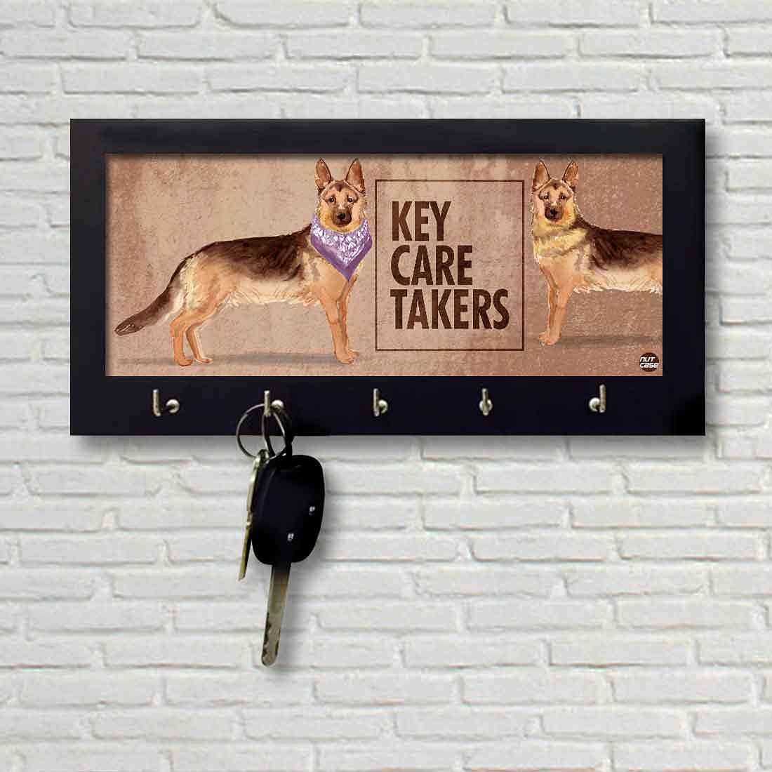 Wall Mount Key Holder for Keys Organizer Home - Good Dog Nutcase