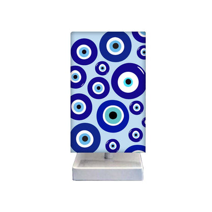 Modern Designer Bedroom Table Small Lamps for Bedside - Evil Eye Protector Nutcase