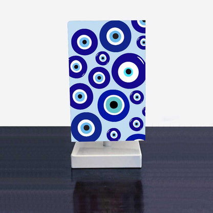 Modern Designer Bedroom Table Small Lamps for Bedside - Evil Eye Protector Nutcase