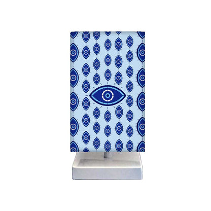 Modern Designer Bedroom Table Small Lamps for Bedside - Evil Eye Protector Nutcase
