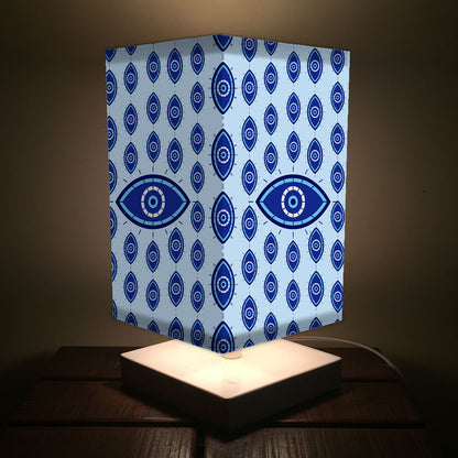 Modern Designer Bedroom Table Small Lamps for Bedside - Evil Eye Protector Nutcase