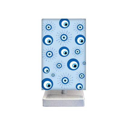 Modern Designer Bedroom Table Small Lamps for Bedside - Evil Eye Protector Nutcase
