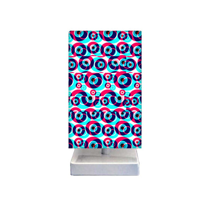 Designer Small Table Lamps for Living Room Bedroom Decor - Evil Eye Protector Nutcase