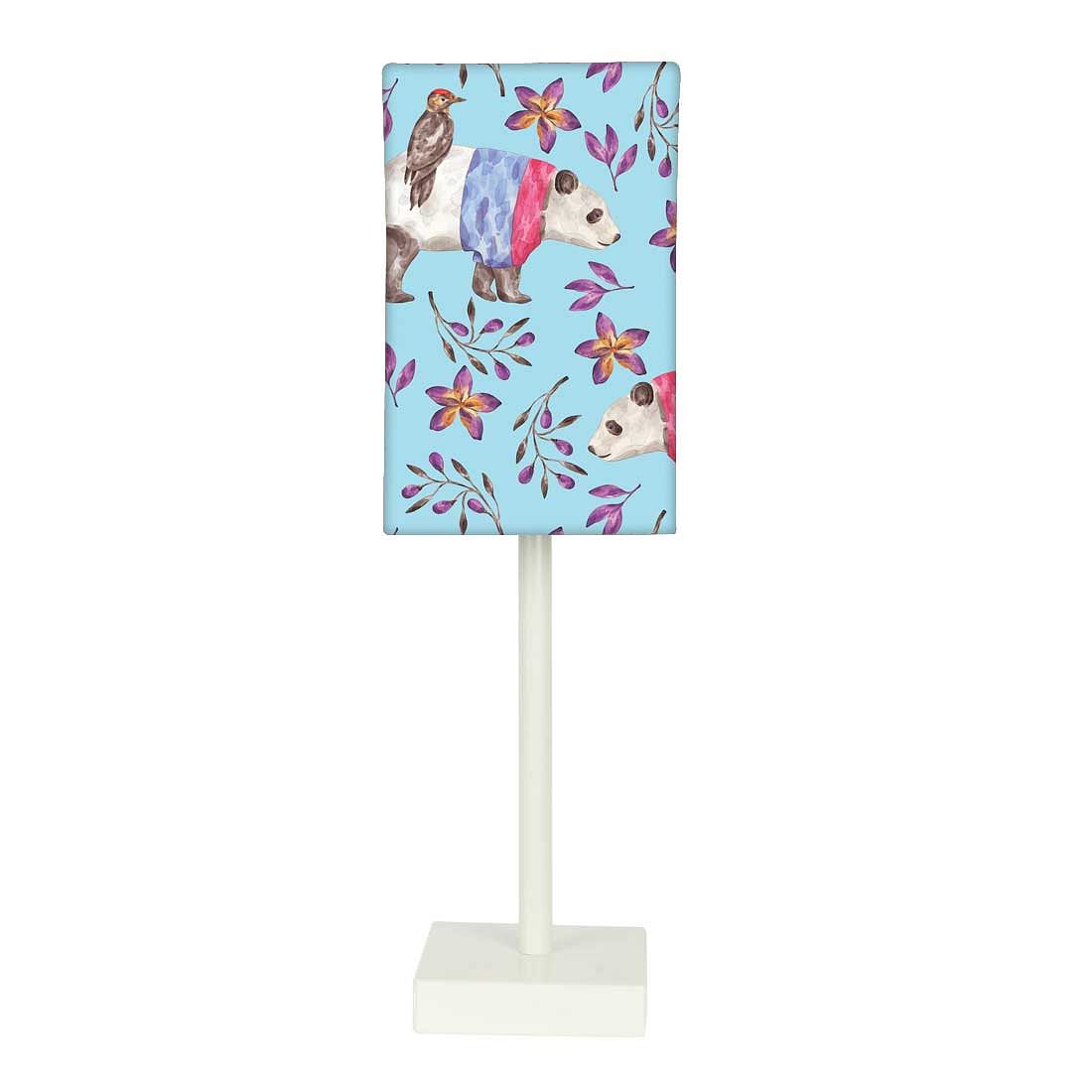 Tall Table Lamp For Living Rooms -   Bird & Panda Nutcase