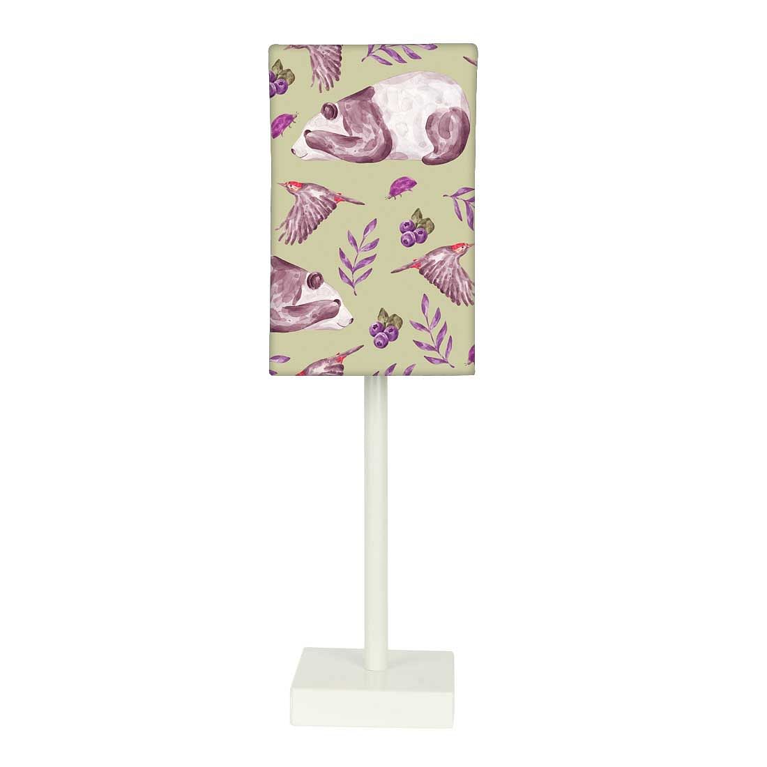 Tall Table Lamp For Living Rooms -   Sleeping Panda Nutcase