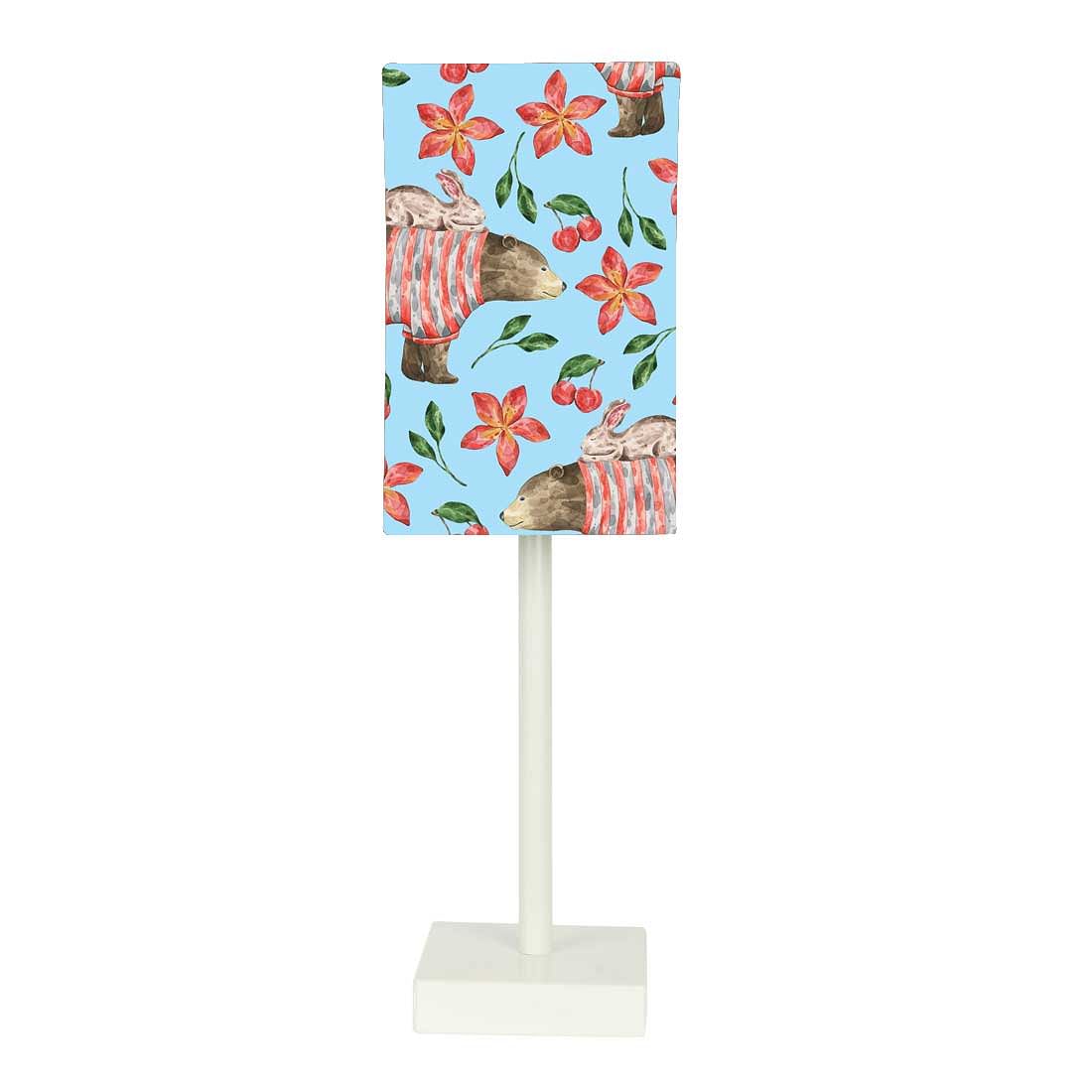 Tall Table Lamp For Living Rooms -   Panda & Rabbit Nutcase