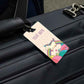 Custom Luggage Tags for Kids Bag Tags Add Name Set of 2 - Unicorn Rainbow