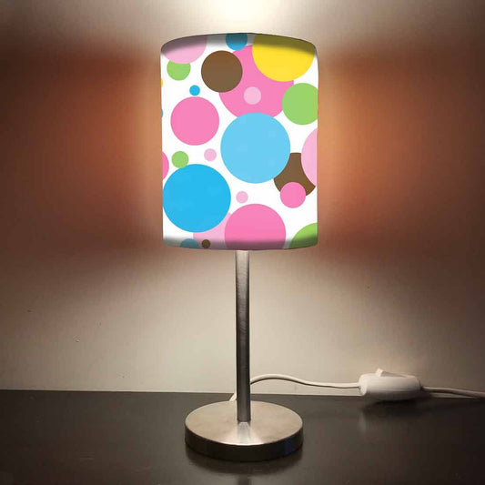 Childrens Bedside Light for Study Lamps - Colorful Dots 0002 Nutcase
