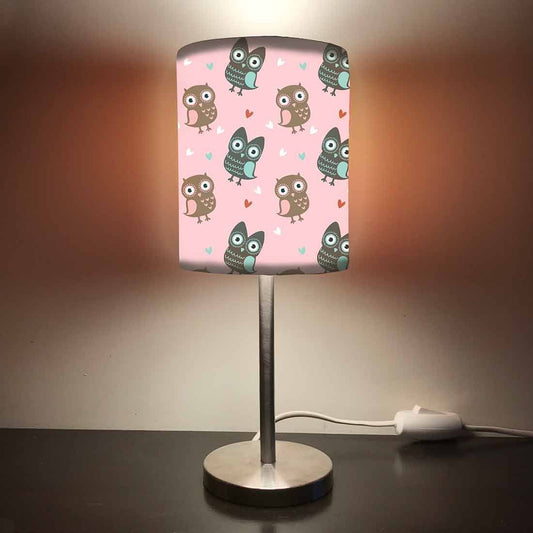 Childrens Lamps for bedroom Night Light - Colorful Owl 0005 Nutcase