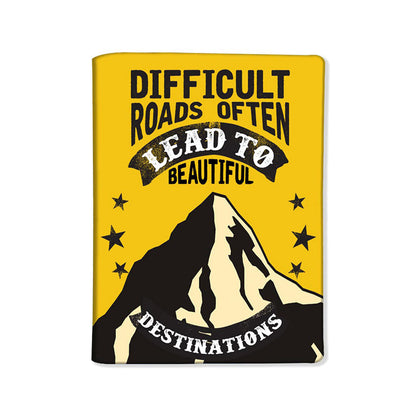 Passport Cover Holder Travel Wallet Case - Difficult Nutcase